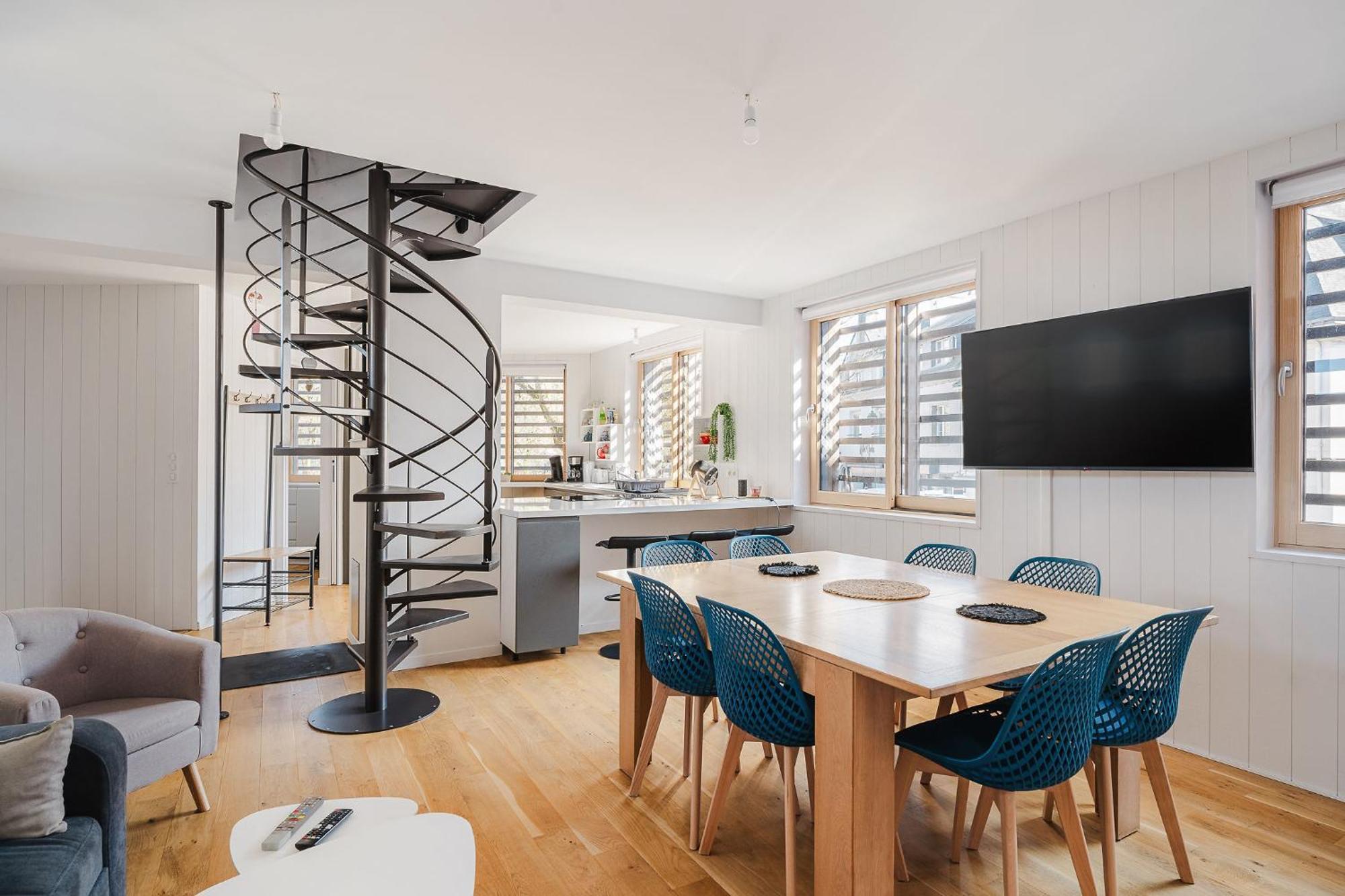L'Atelier, Appartement Lumineux Et Cosy Ploërmel Extérieur photo